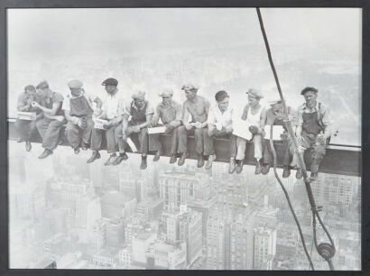 A Lunch Atop A Skyscraper Print