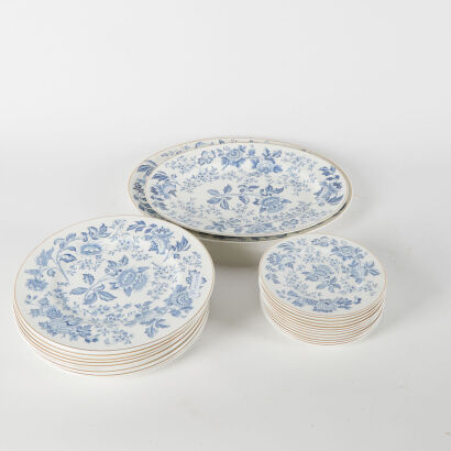 A Seventy Piece Set of Wedgwood Bone China Dinner Service