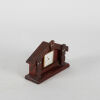 A Tourist Carved Maori Whare Mantle Clock - 2