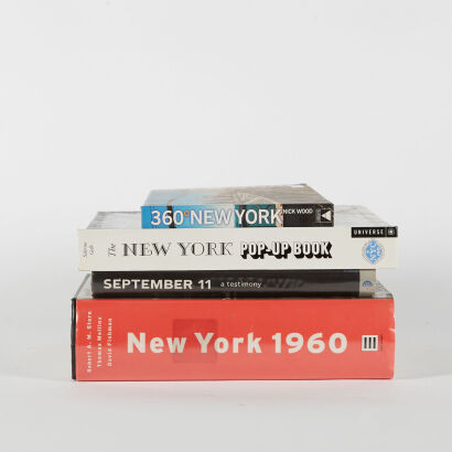 A Collection of Four Books on New York