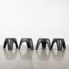 A Set of Four Elephant Stools by Sori Yanagi for Vitra