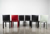 A Set Of Six Paolo Piva Leather Arcadia Dining Chairs for B&B Italia C.1980s - 3