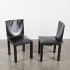 A Set Of Six Paolo Piva Leather Arcadia Dining Chairs for B&B Italia C.1980s - 4