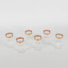 A Set Of Six Versace Medusa Crystal Drinking Glasses - 2