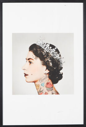 ARTIST UNKOWN Tattooed Elizabeth