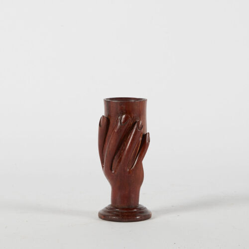A Pitcairn Island Miro Wood Chalice