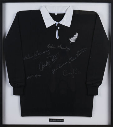 An All Blacks Captains Signed Jersey