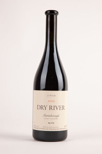 (1) 2003 Dry River Lovat Syrah, Martinborough