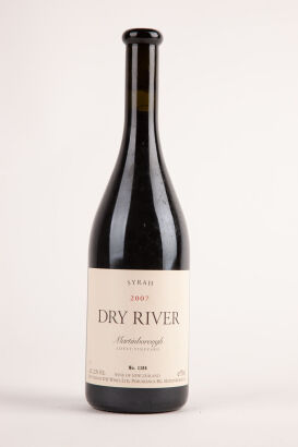 (1) 2007 Dry River Lovat Vineyard Syrah, Martinborough