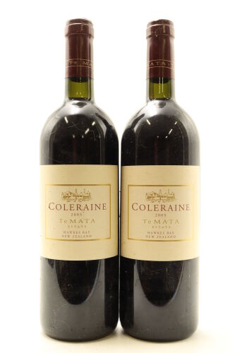 (2) 2005 Te Mata Estate Coleraine, Hawke's Bay