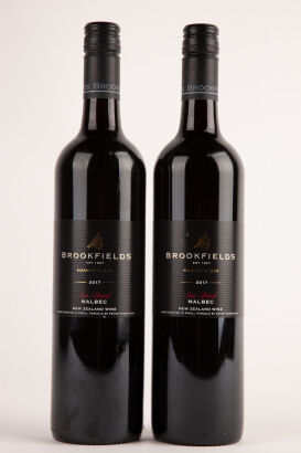 (2) 2017 Brookfields Malbec, Hawkes Bay