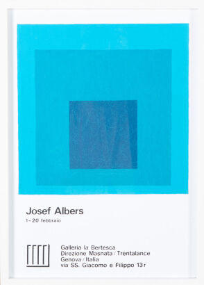 JOSEF ALBERS White Line Squares Exhibition Print