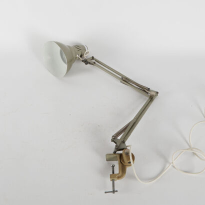 A Vintage Superlux Equipoise Task Lamp