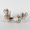 A Victorian Sterling Silver Baluster-Shaped Sterling Silver Tea And Coffee Service