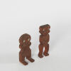 A Pair Of Souvenirware Tekotekos - 2