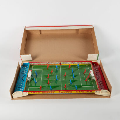 A Vintage Chad Valley Table Top Soccer Game