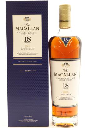 (1) The Macallan 18 Year Old Double Cask Single Malt Whisky, 43% ABV