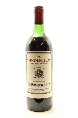 (1) 1982 Ch. Drapier & Fils, Saint-Emilion