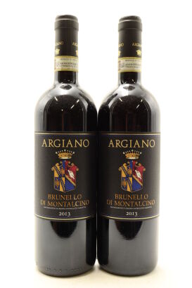 (2) 2013 Argiano Brunello di Montalcino DOCG, Tuscany [WE96] [WS96]