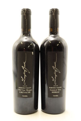 (2) 2010 Laughing Jack Basket Pressed 'Limited Two' Shiraz, Barossa Valley