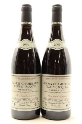 (2) 2009 Domaine Bruno Clair Clos-Saint-Jacques, Gevrey-Chambertin Premier Cru