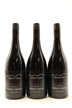 (3) 2013 Trinity Hill Black Label Syrah, Gimblett Gravels [JR17] [BC95] [GK18.5+]