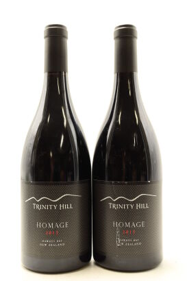 (2) 2013 Trinity Hill Homage Syrah, Gimblett Gravels [BC97] [WE95]