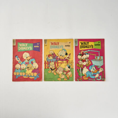 A Collection of Three Walt Disney Comics