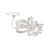 18ct White Gold, Vintage Diamond Spray Brooch of 3.07cts Total