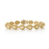 18ct Yellow Gold, 8.03ct Fancy Yellow and Colour Diamond Bracelet