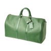 Louis Vuitton Green Epi Keepall 50