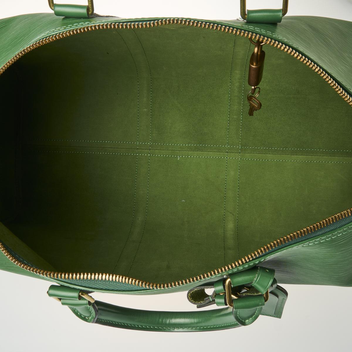 Louis Vuitton Marine Epi Leather Patchwork Graphite Keepall 50 Duffle Bag  by WP Diamonds – myGemma, NZ