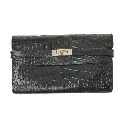 Herm&egrave;s Mississippiensis Alligator Kelly Wallet