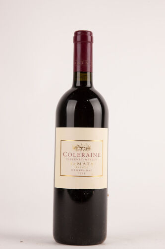 (1) 2001 Te Mata Coleraine, Hawkes Bay