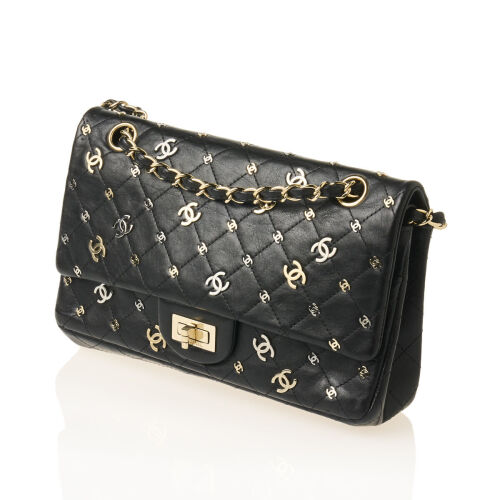 Chanel Quilted 2.55 Reissue Punk 224 CC Flap Bag