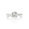 A Striking Platinum, 1.43ct Diamond Solitaire Ring