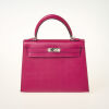 Herm&egrave;s Rose Pourpre Epsom Sellier Kelly 25 - 2