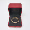Cartier, 18ct Tri - Gold Trinity Bangle with Box - 2