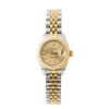 Ladies, Rolex Datejust, in Stainless Steel and Yellow Gold