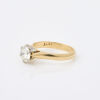 18ct Yellow/9ct White Gold, 1.05ct Diamond Solitaire ring - 2