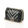 Chanel Chevron Lambskin Holographic Boy Bag