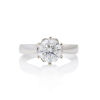 18ct White Gold, 1.13ct Solitaire Diamond Ring