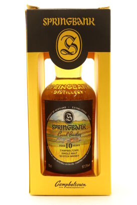 (1) Springbank Local Barley 10 Year 2017 Release Old Single Malt Scotch Whisky, 57.3% ABV