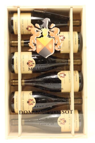 (1) 2007 Domaine Ponsot Assortment of 6x Grands Crus, Burgundy, Sold as One Lot (OWC)