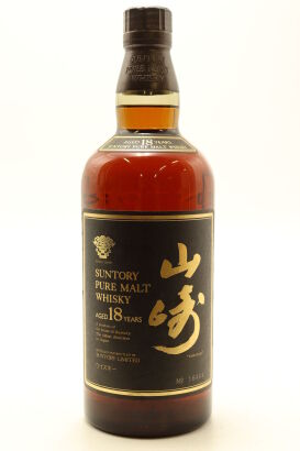 (1) Suntory Yamazaki 18 Year Old Pure Malt Whisky, 43% ABV