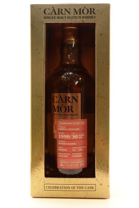 (1) Imperial 1990 Carn Mor 30 Year Old Natural Cask Strength Single Malt Scotch Whisky, 41.7% ABV