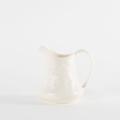 An Extremely Rare Crown Lynn White Ceramic Shape 417 'Fancy Jug'
