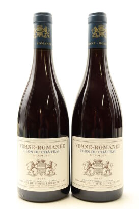 (2) 2017 Domaine du Comte Liger-Belair Vosne-Romanee Clos du Chateau Monopole, Cote de Nuits [JR17]