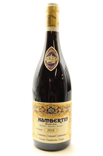 (1) 2018 Domaine Armand Rousseau Pere et Fils Chambertin Grand Cru, Cote de Nuits [JR18.5] [RP97]