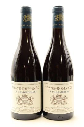 (2) 2017 Domaine du Comte Liger-Belair Vosne-Romanee La Colombiere, Cote de Nuits [JR17.5]